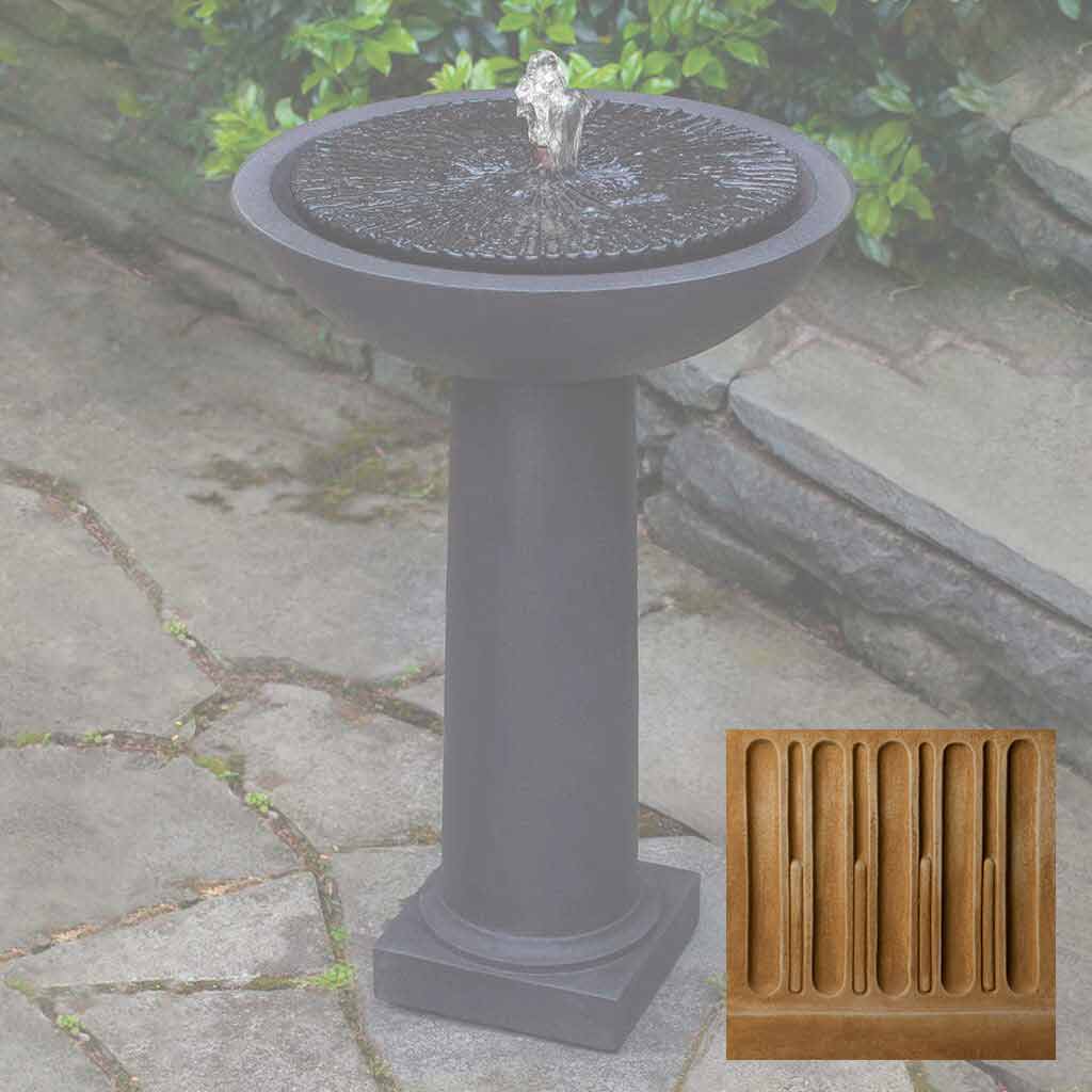Equinox Birdbath Fountain