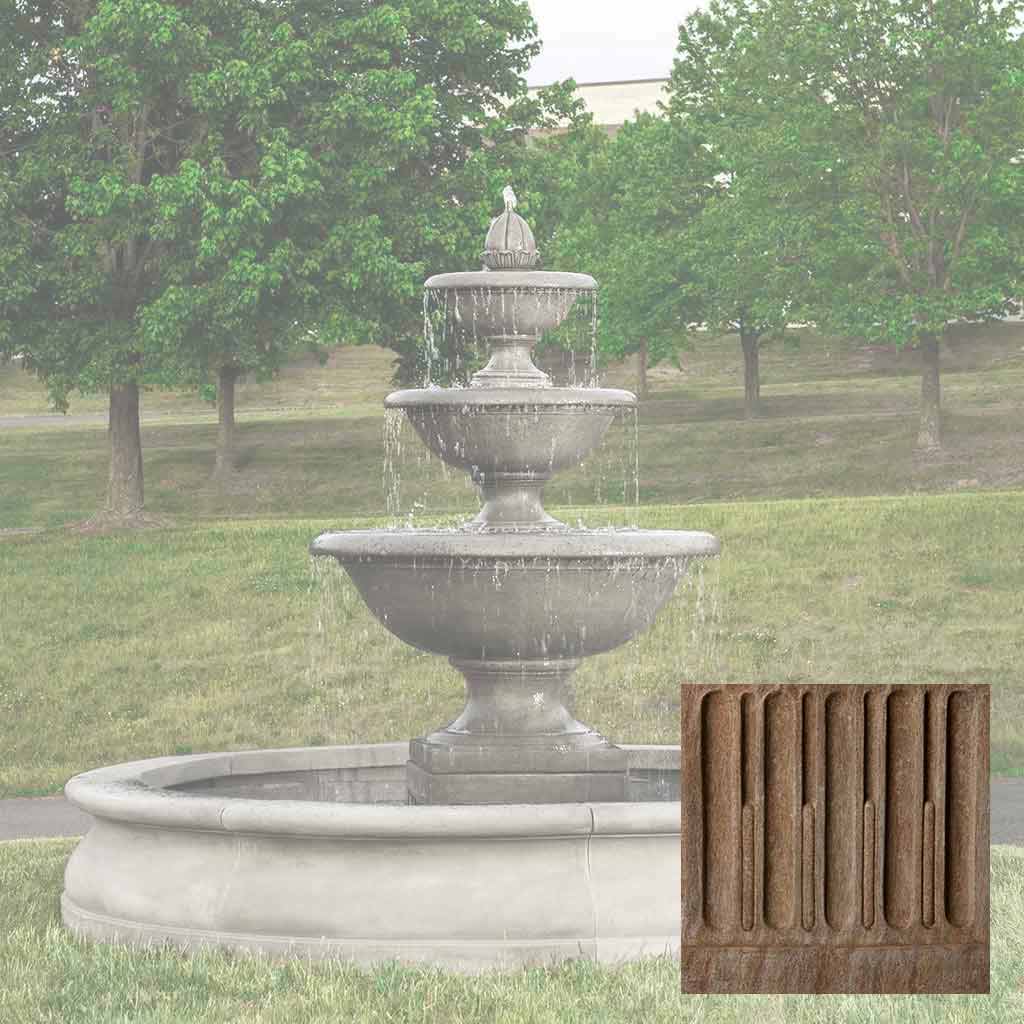 Monteros Fountain in Basin