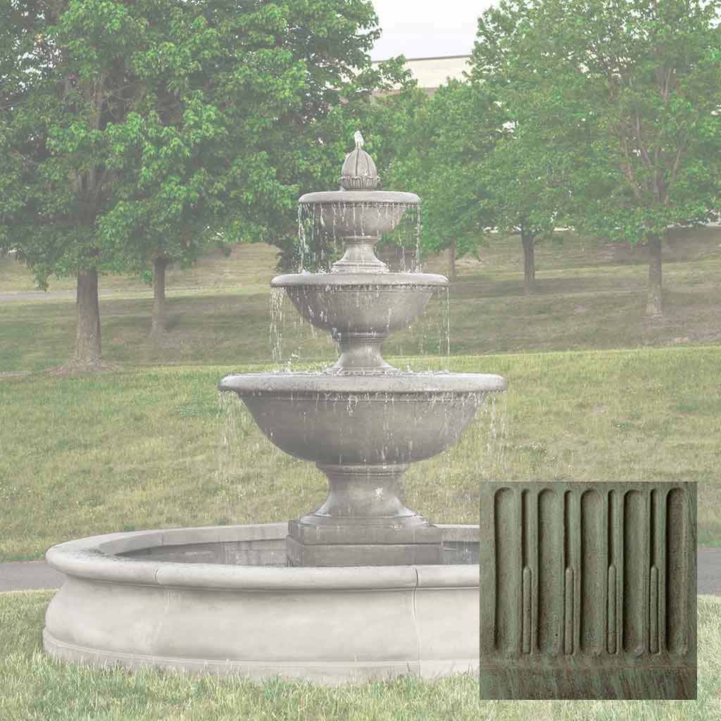 Monteros Fountain in Basin