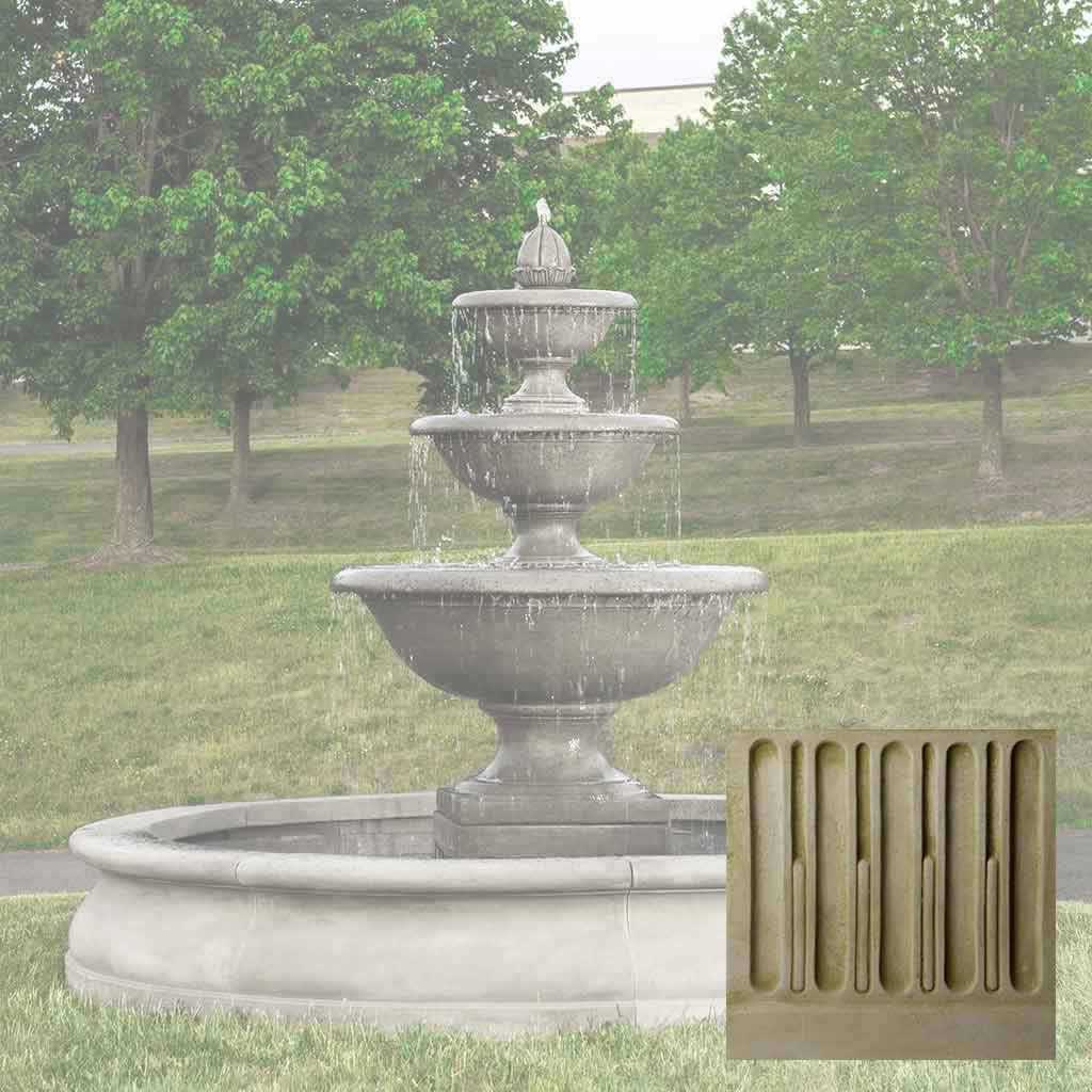 Monteros Fountain in Basin