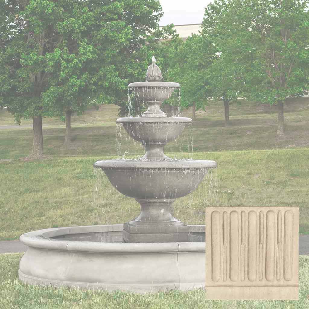 Monteros Fountain in Basin