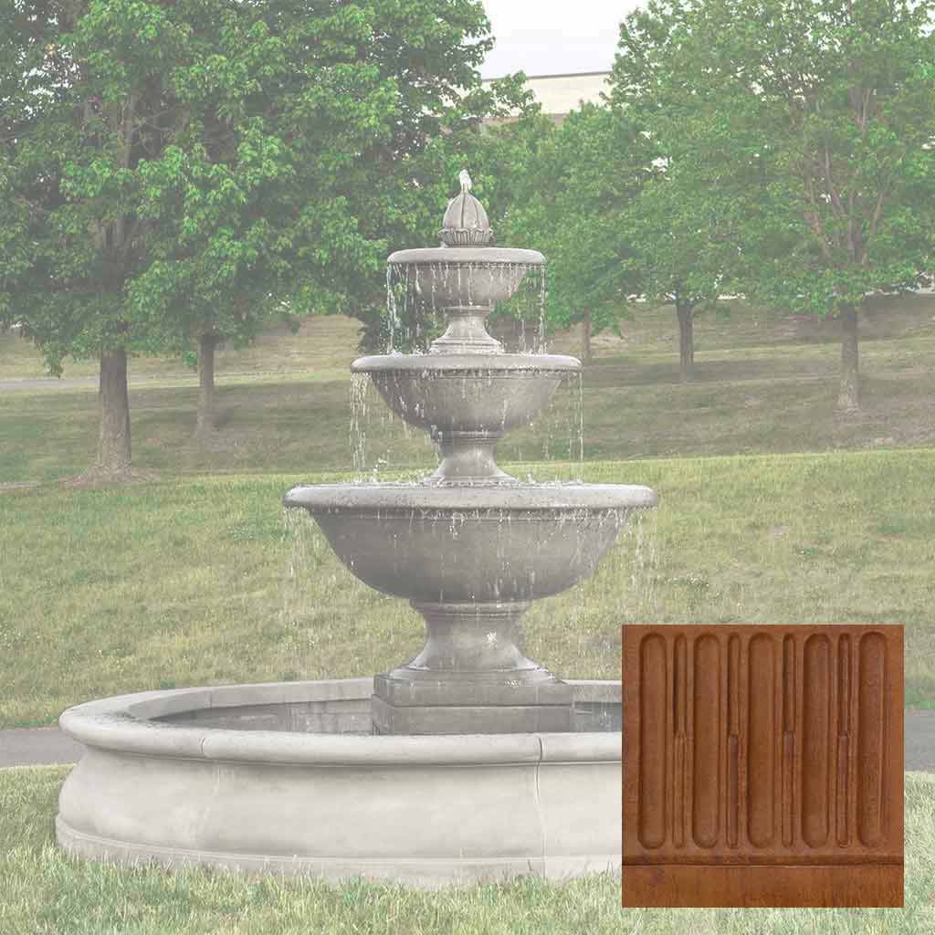 Monteros Fountain in Basin