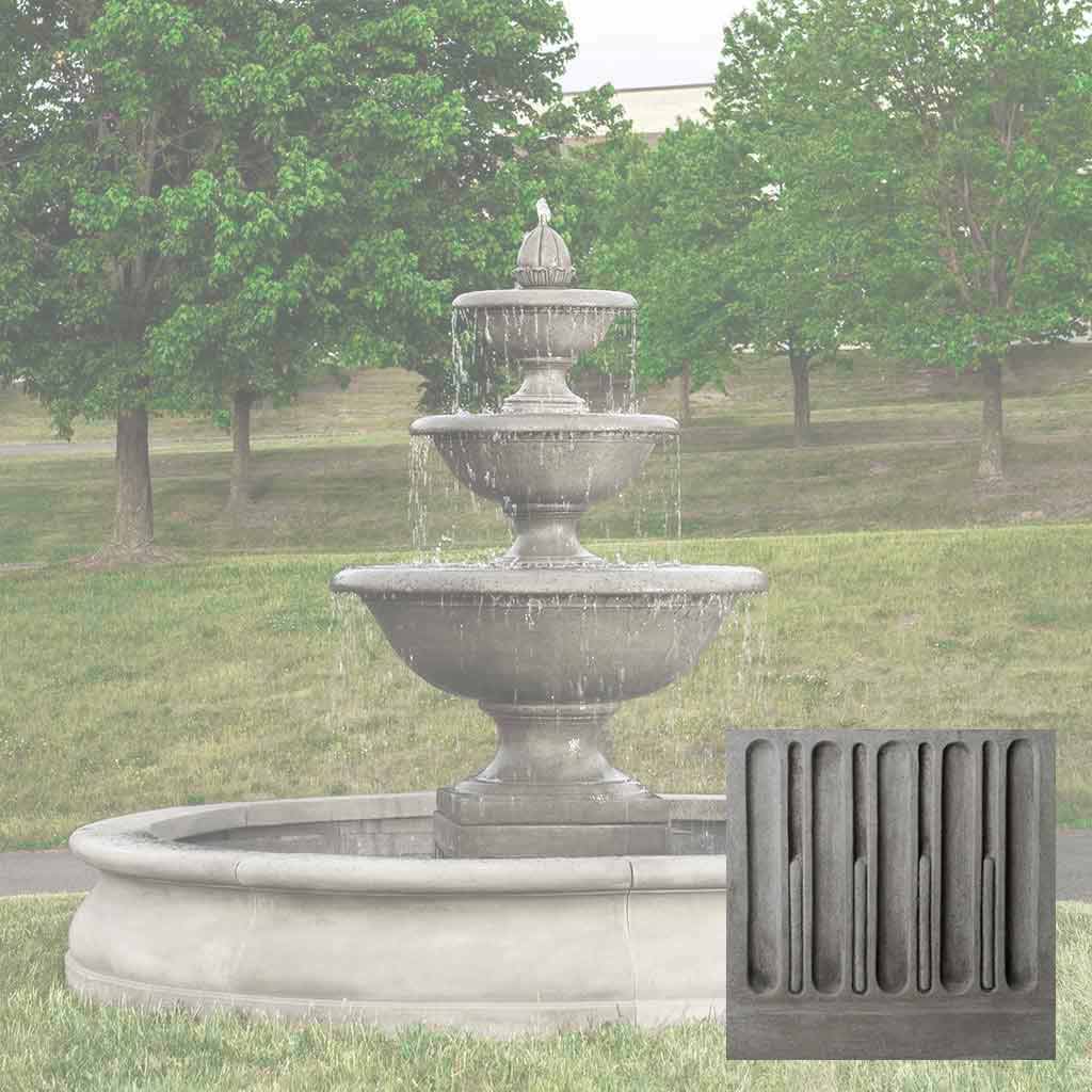 Monteros Fountain in Basin