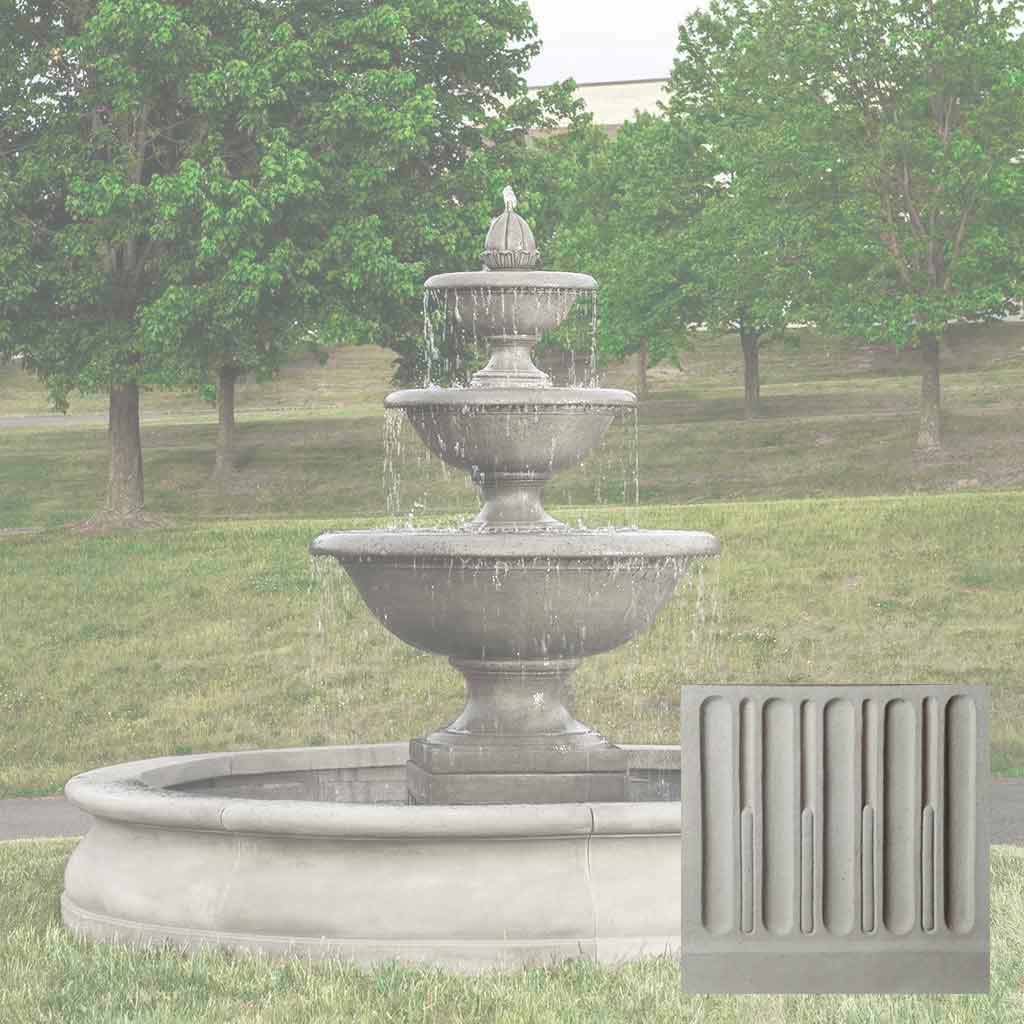 Monteros Fountain in Basin