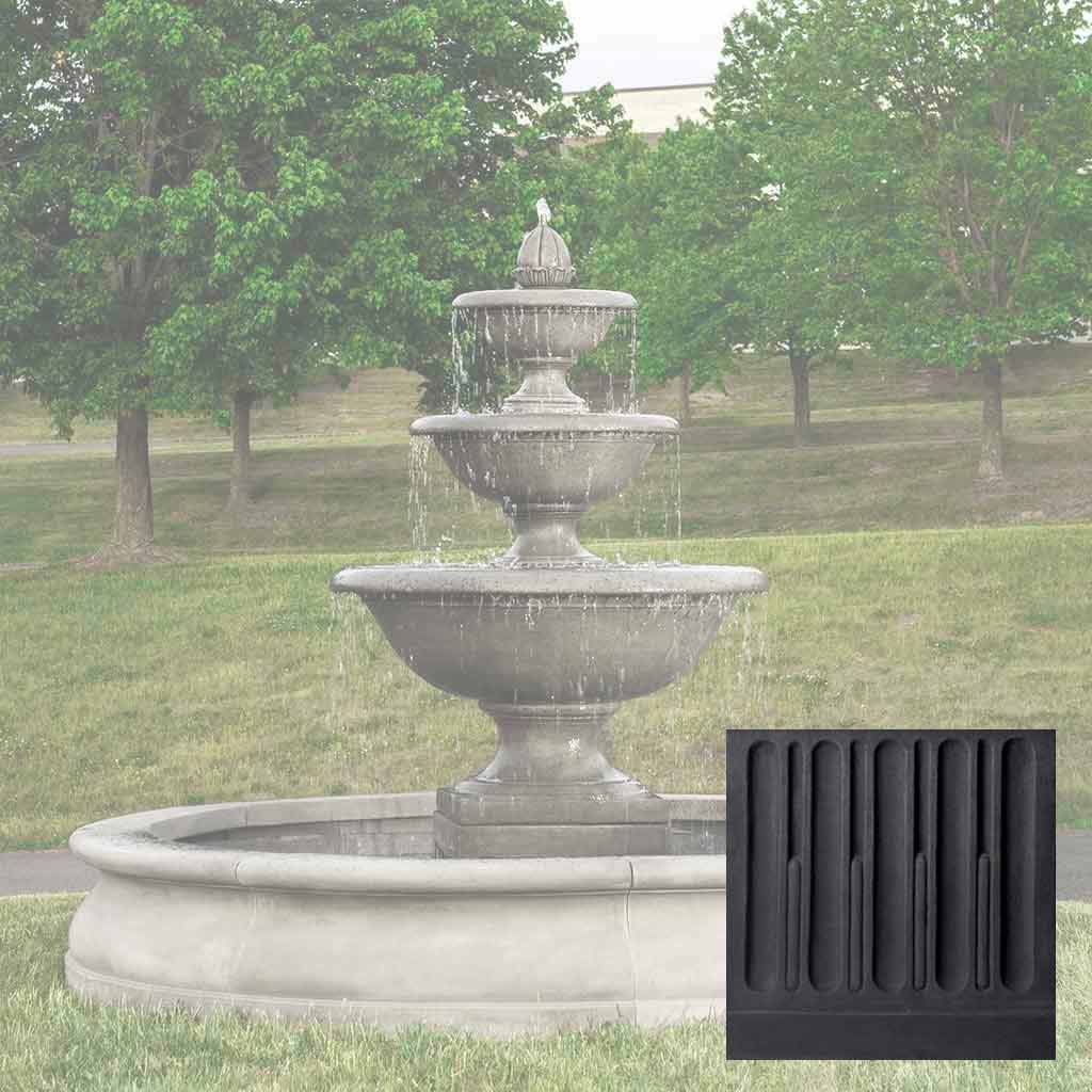 Monteros Fountain in Basin