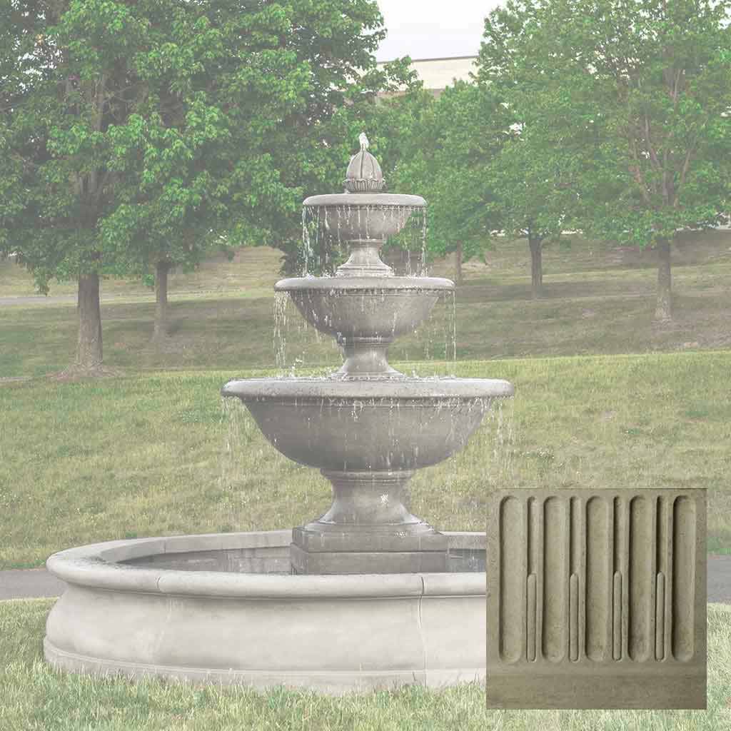 Monteros Fountain in Basin