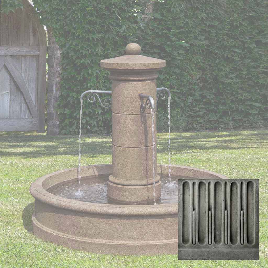 Avignon Fountain (6 pc)