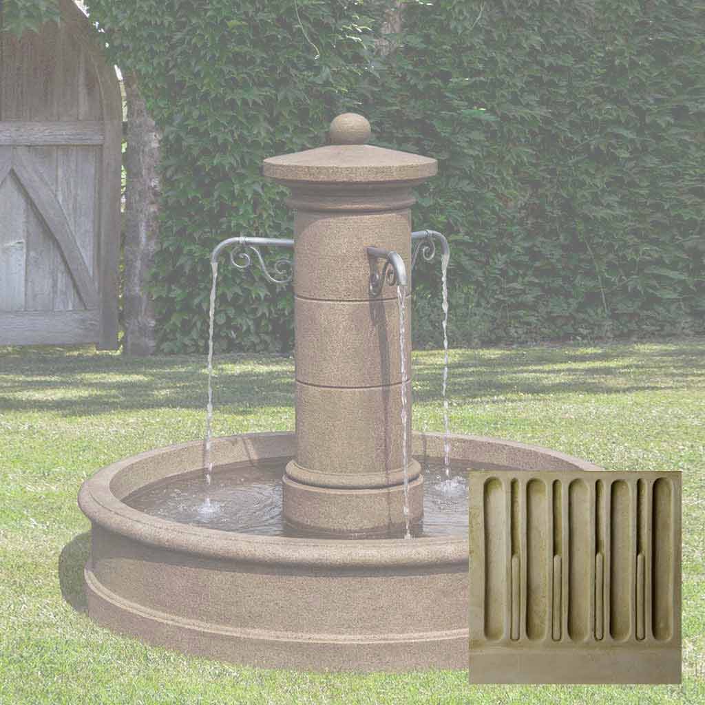 Avignon Fountain (6 pc)