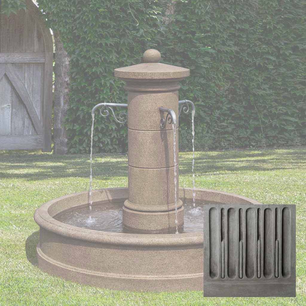 Avignon Fountain (6 pc)