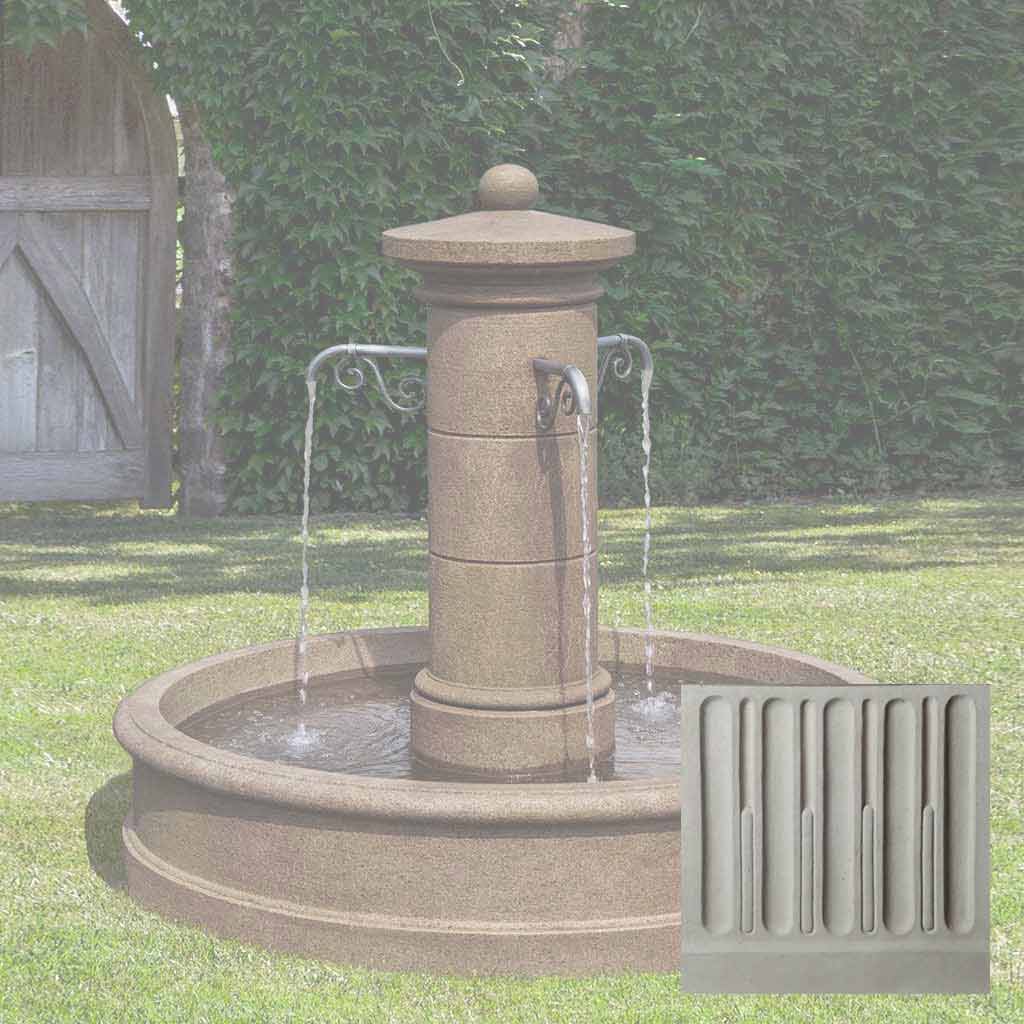 Avignon Fountain (6 pc)