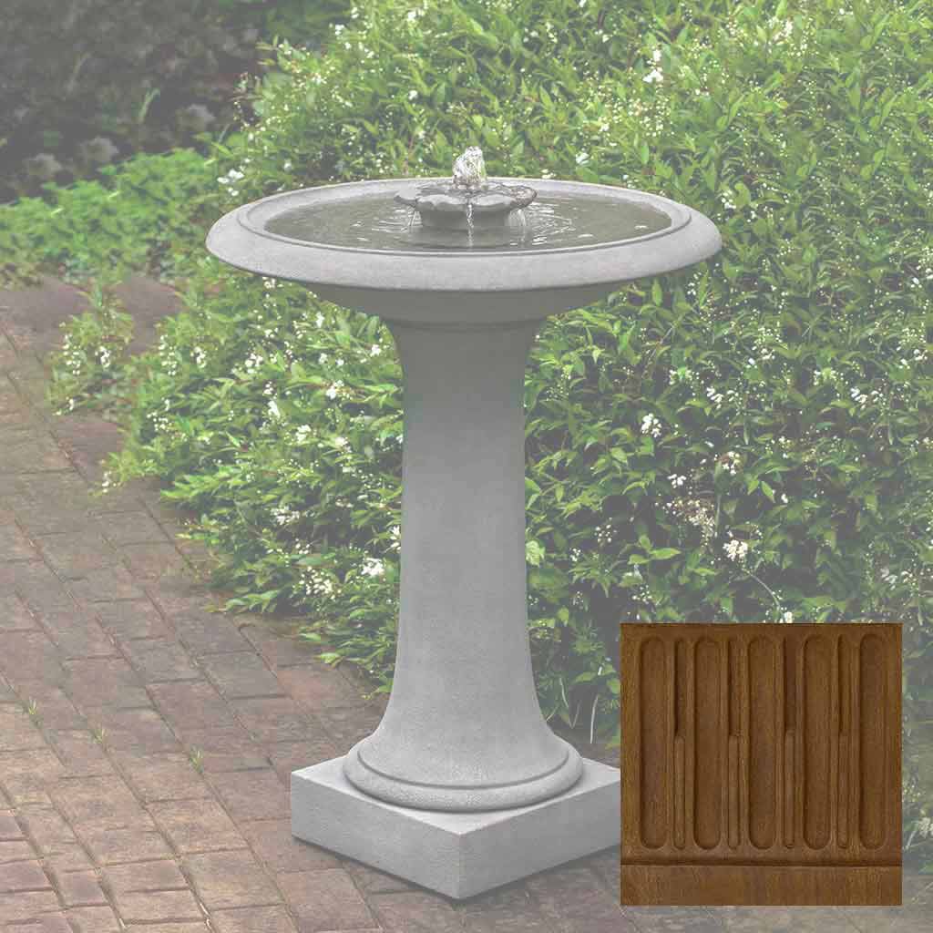 Camellia Birdbath Fountain