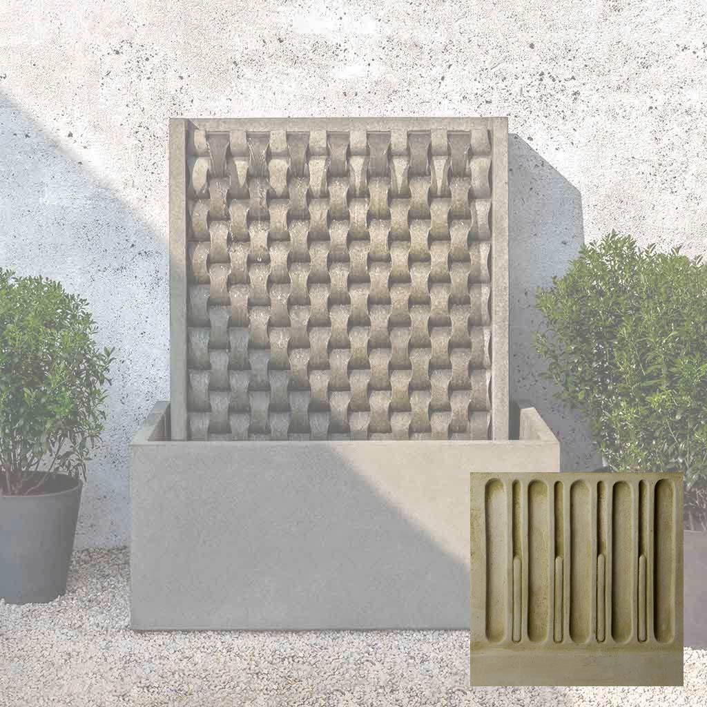 Large M Weave Fountain