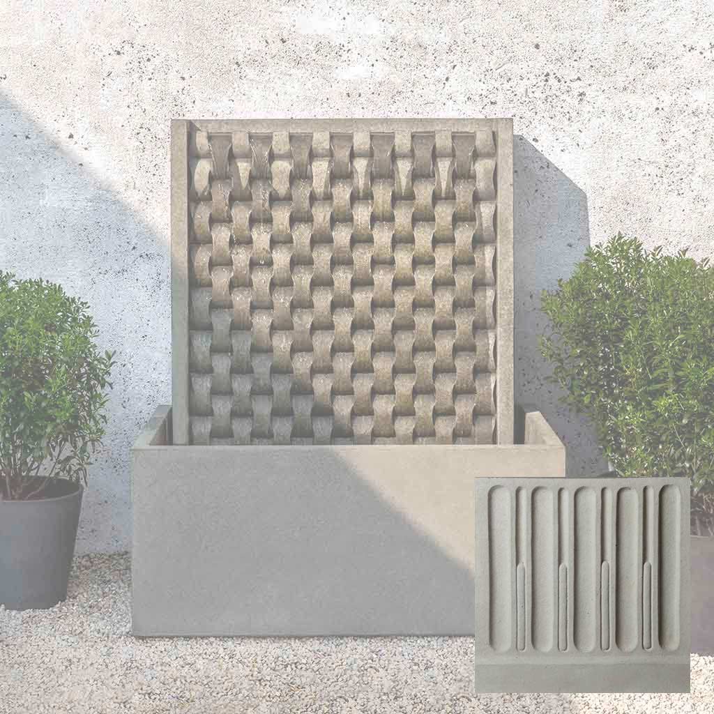 Large M Weave Fountain