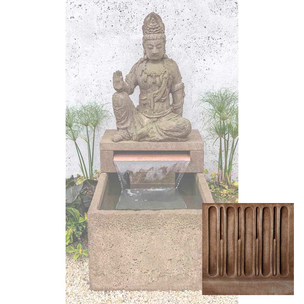 Antique Quan Yin Buddha Fountain