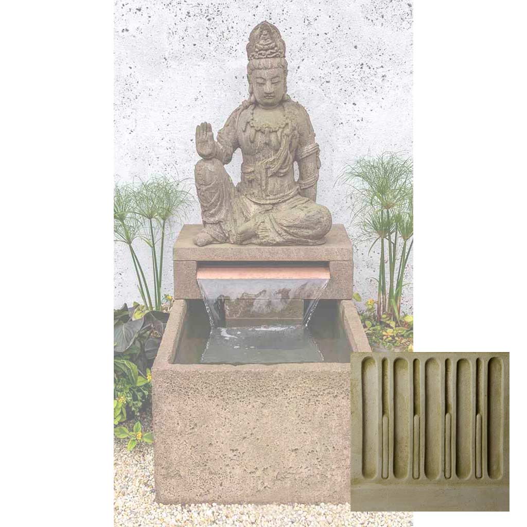 Antique Quan Yin Buddha Fountain