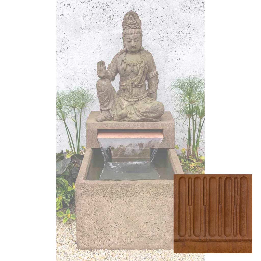 Antique Quan Yin Buddha Fountain