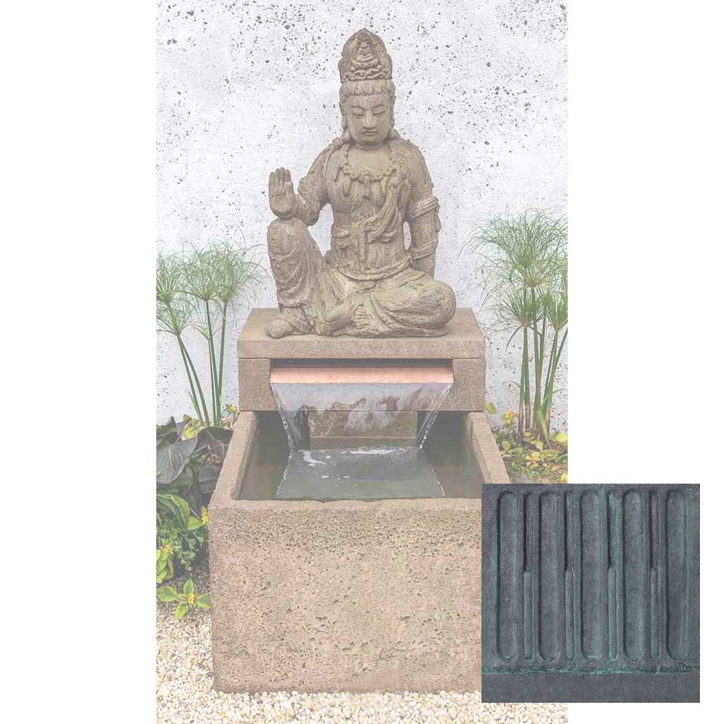 Antique Quan Yin Buddha Fountain
