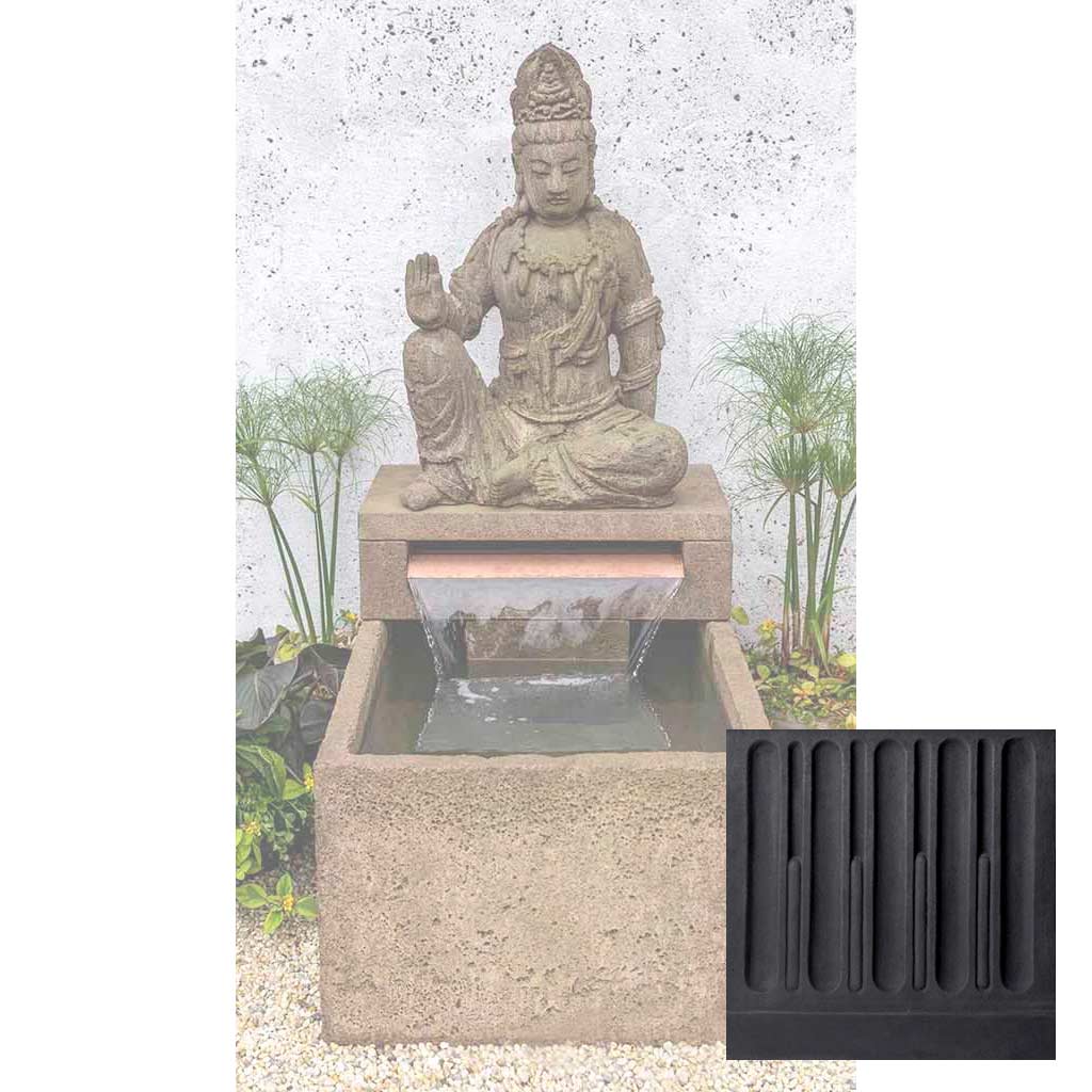 Antique Quan Yin Buddha Fountain