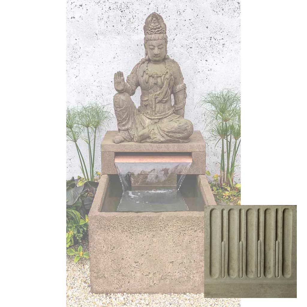 Antique Quan Yin Buddha Fountain