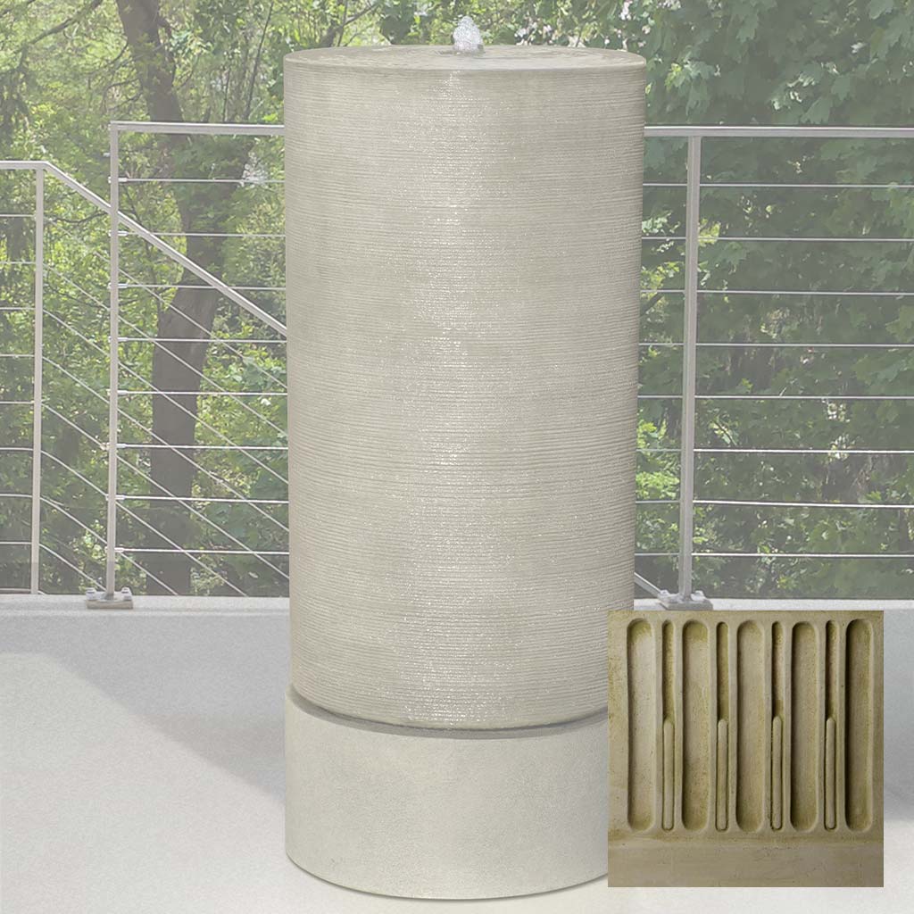 Tall Cylinder Fountain