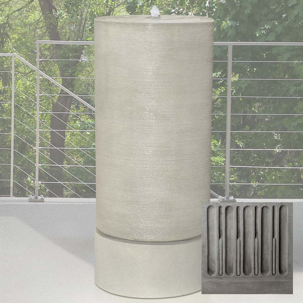 Tall Cylinder Fountain