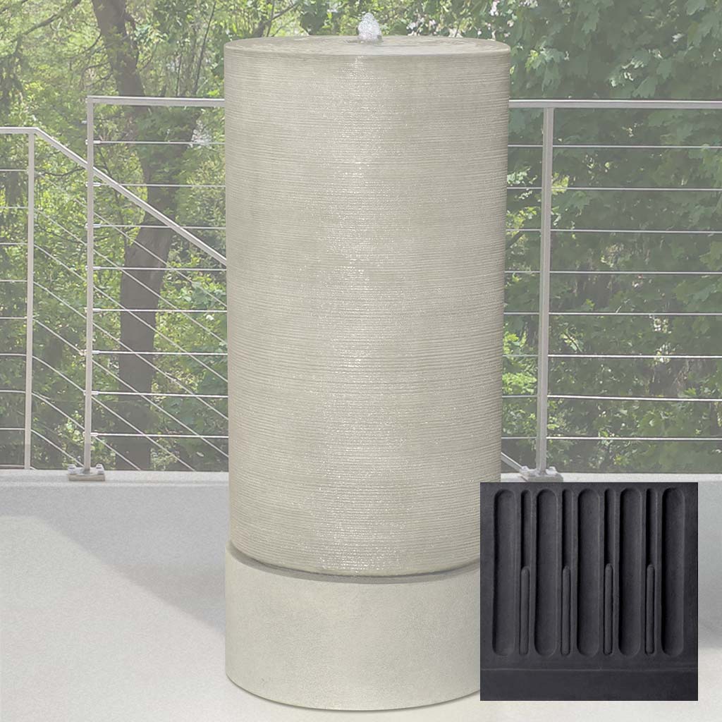 Tall Cylinder Fountain