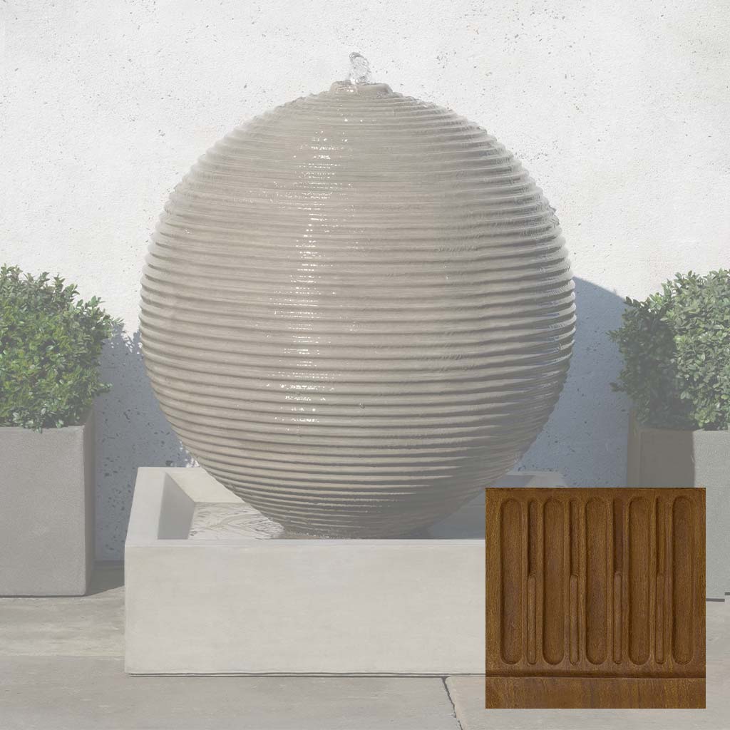 Ribbed Sphere Fountain