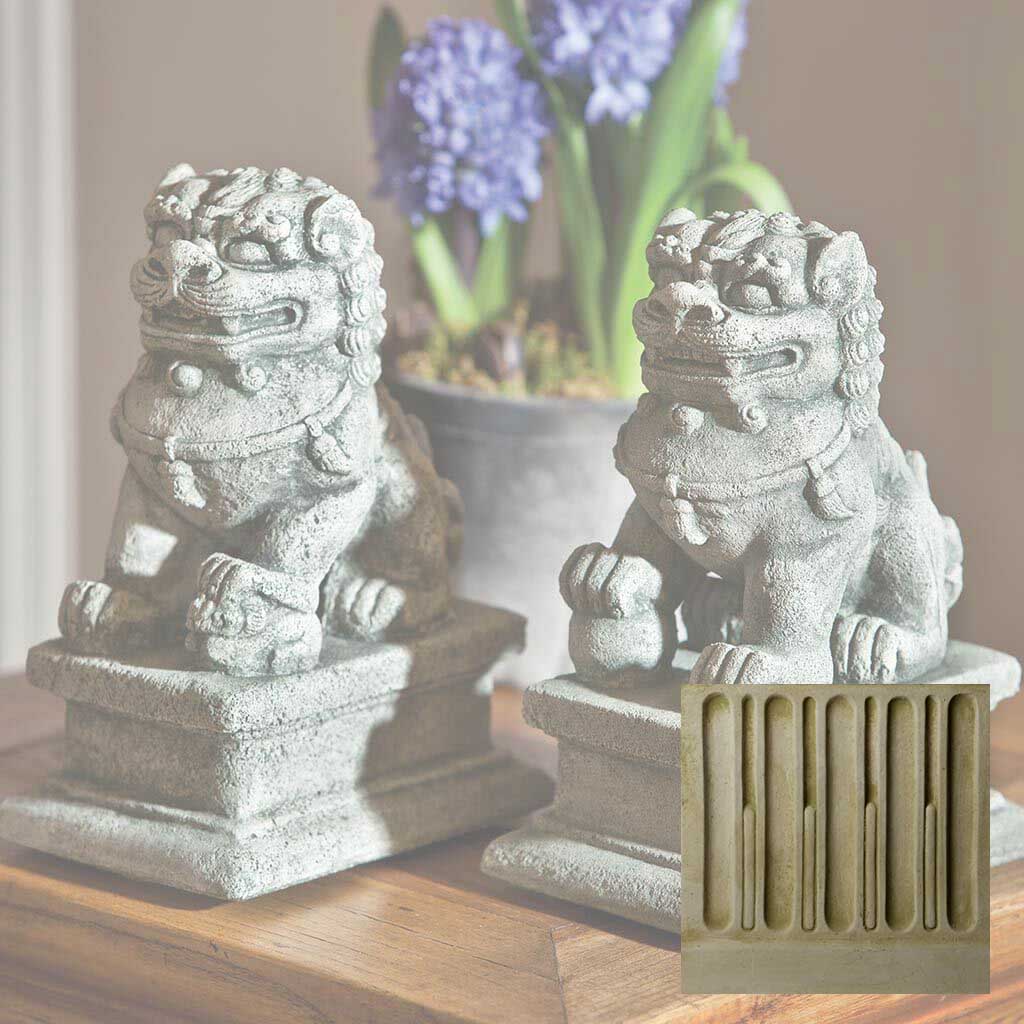 Sm Temple Foo Dog Lt and Rt
