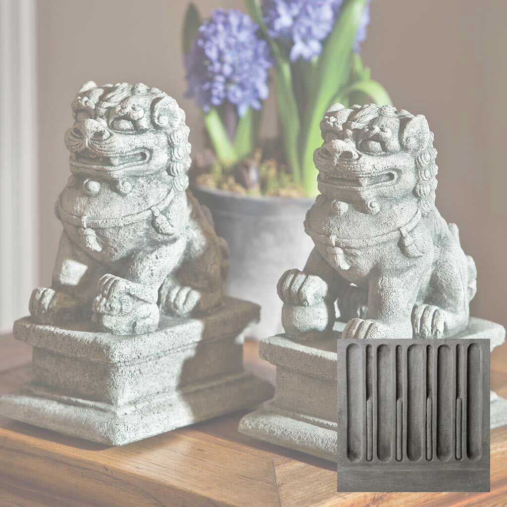 Sm Temple Foo Dog Lt and Rt