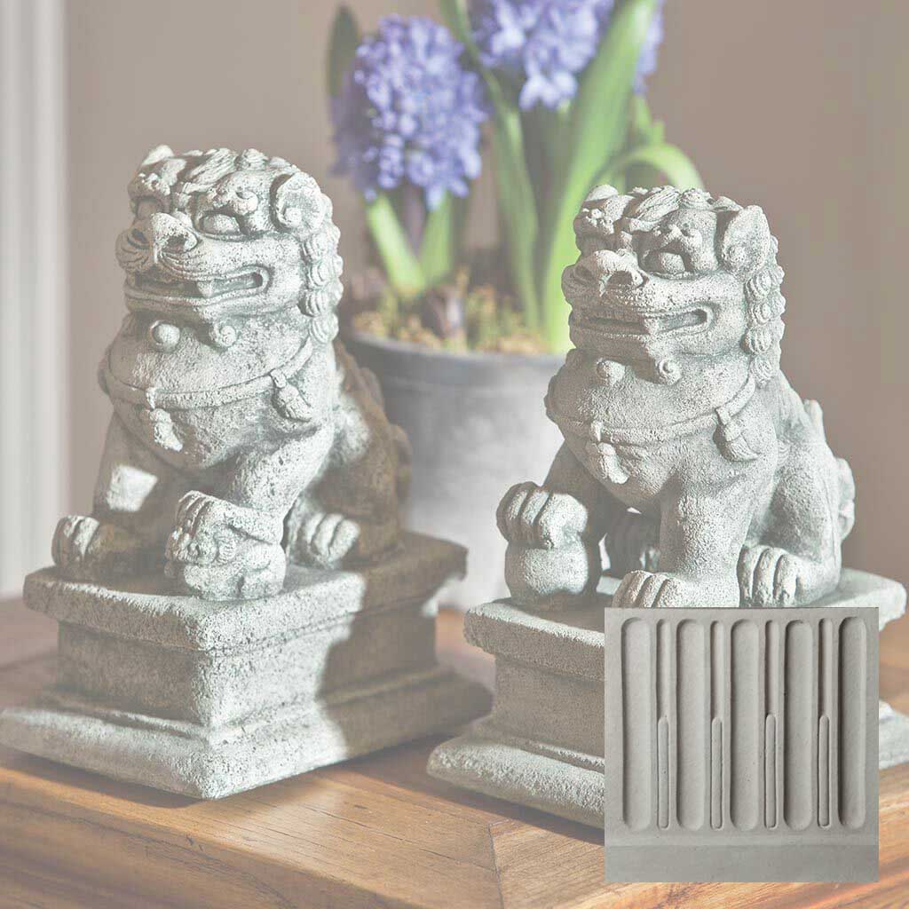 Sm Temple Foo Dog Lt and Rt