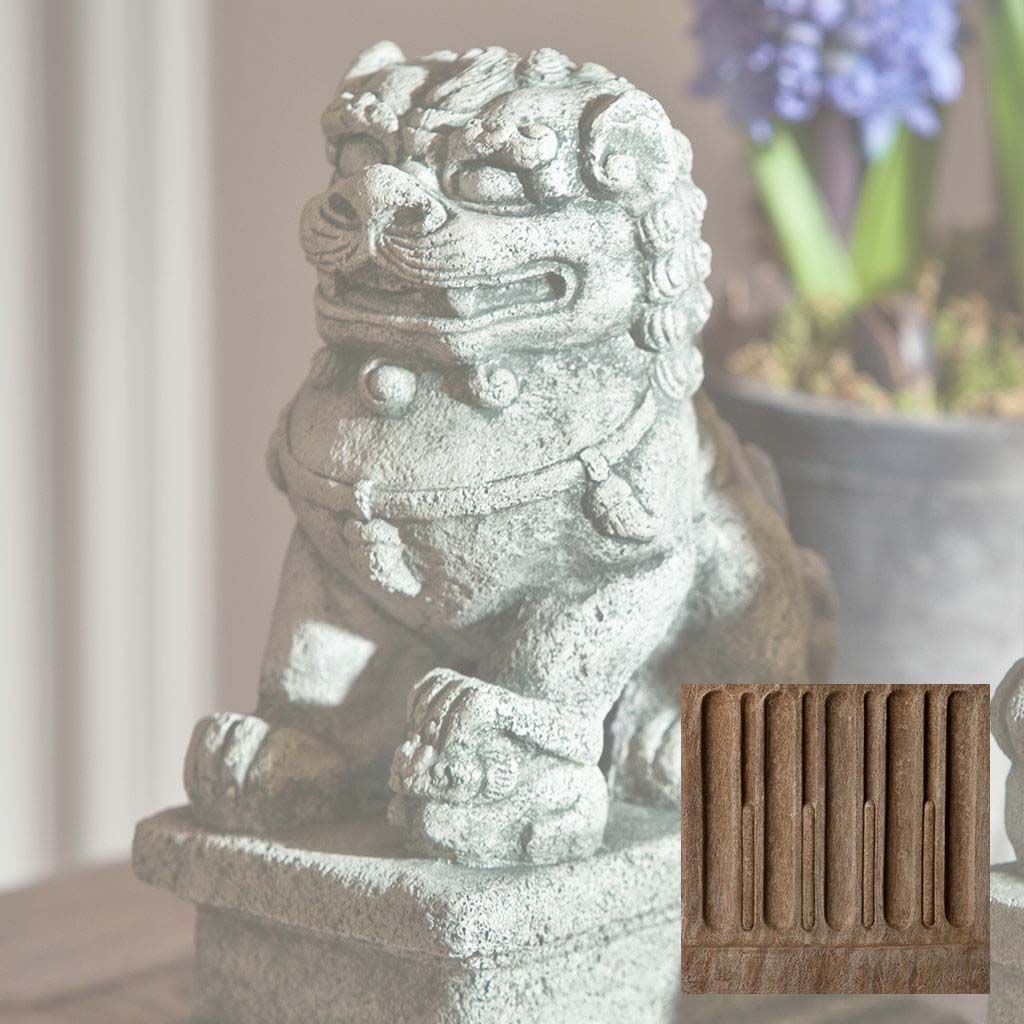Small Temple Foo Dog Left