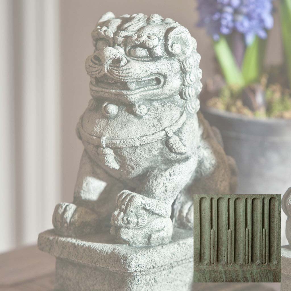 Small Temple Foo Dog Left