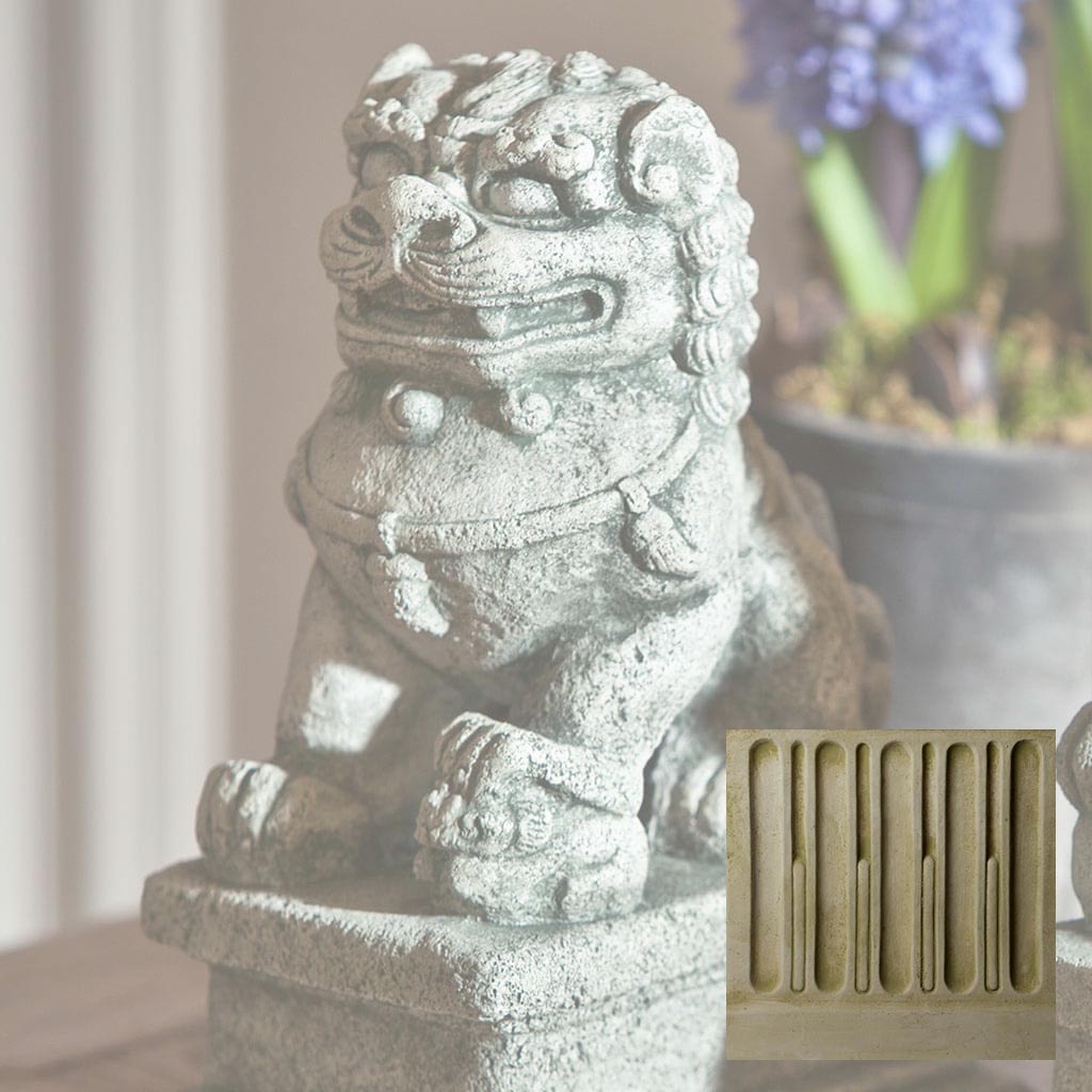Small Temple Foo Dog Left