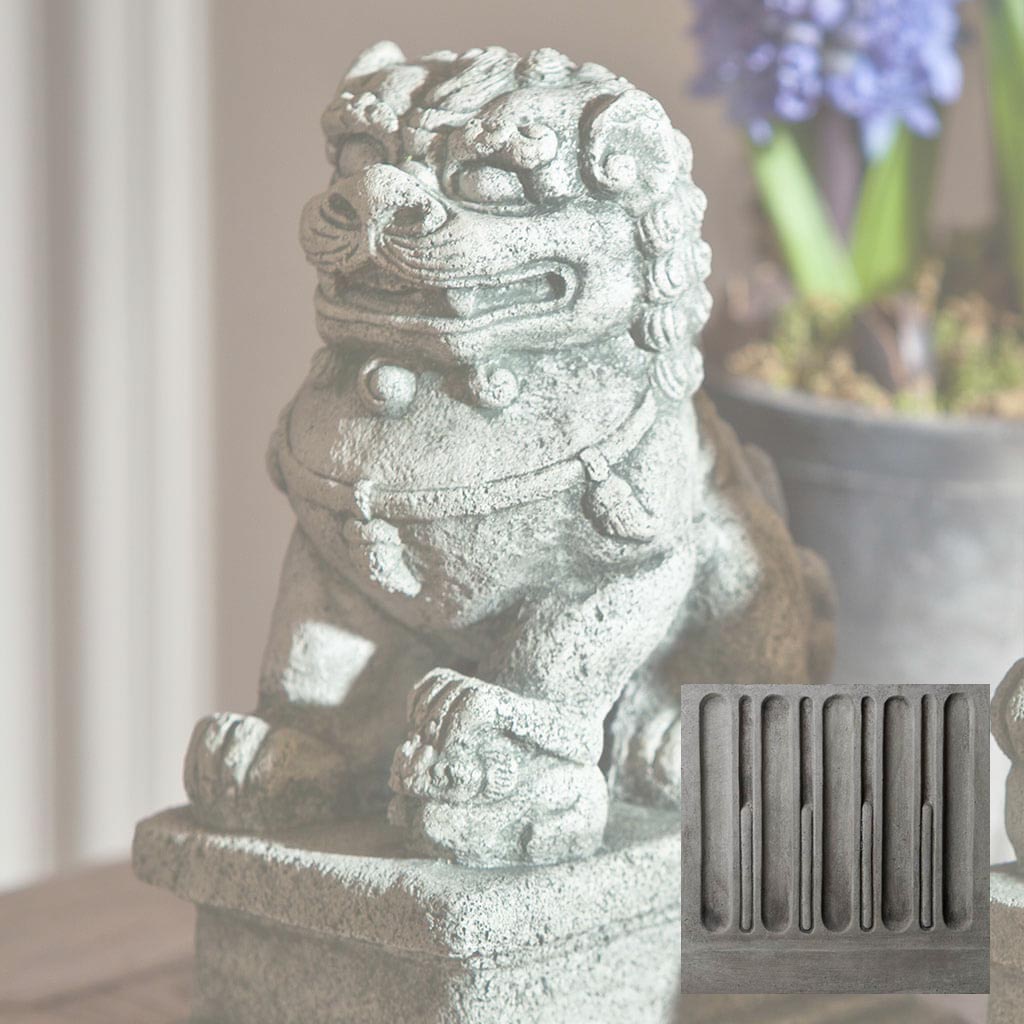 Small Temple Foo Dog Left