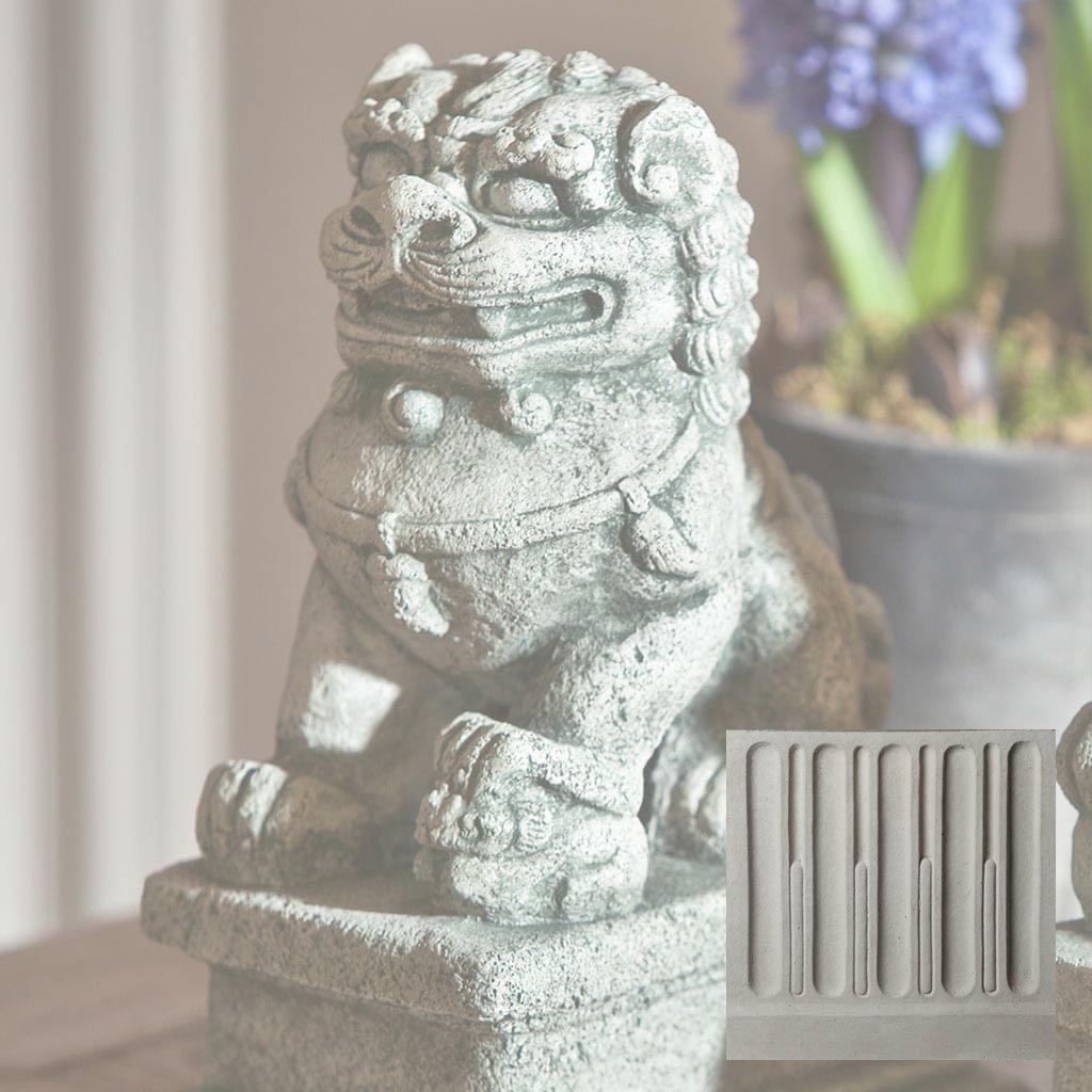 Small Temple Foo Dog Left