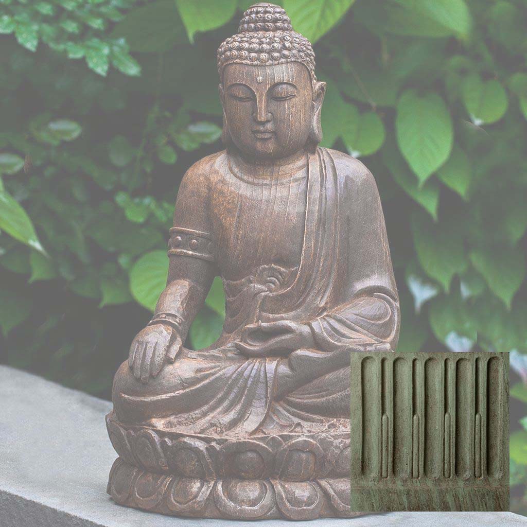 Antique Lotus Buddha