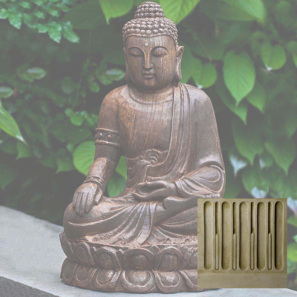 Antique Lotus Buddha