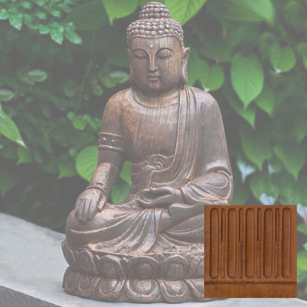 Antique Lotus Buddha
