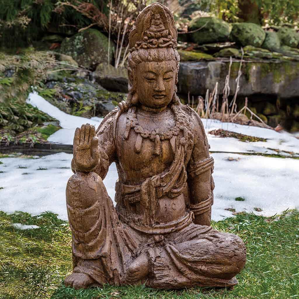 Antique Quan Yin Buddha