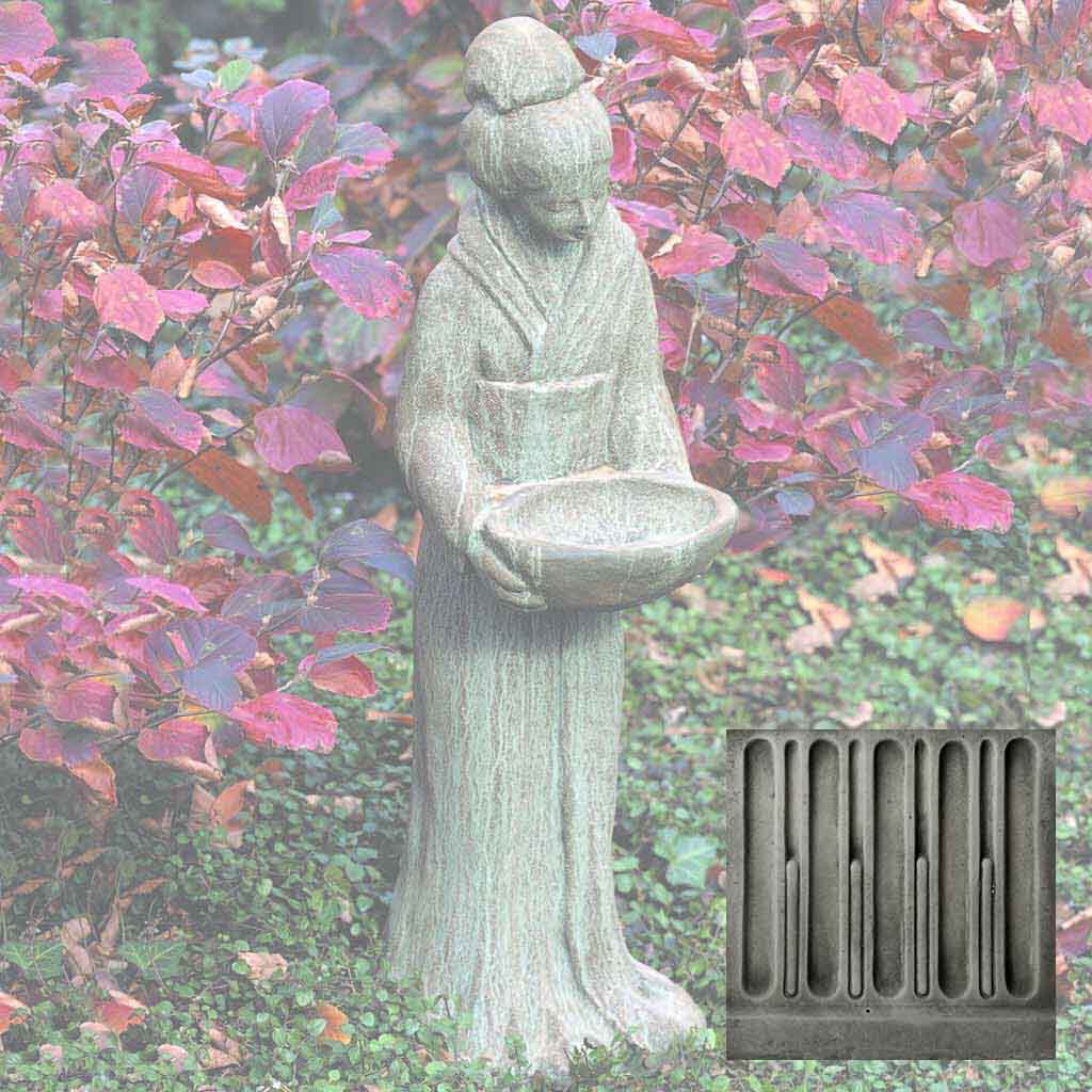 Oriental Maiden w/Bowl