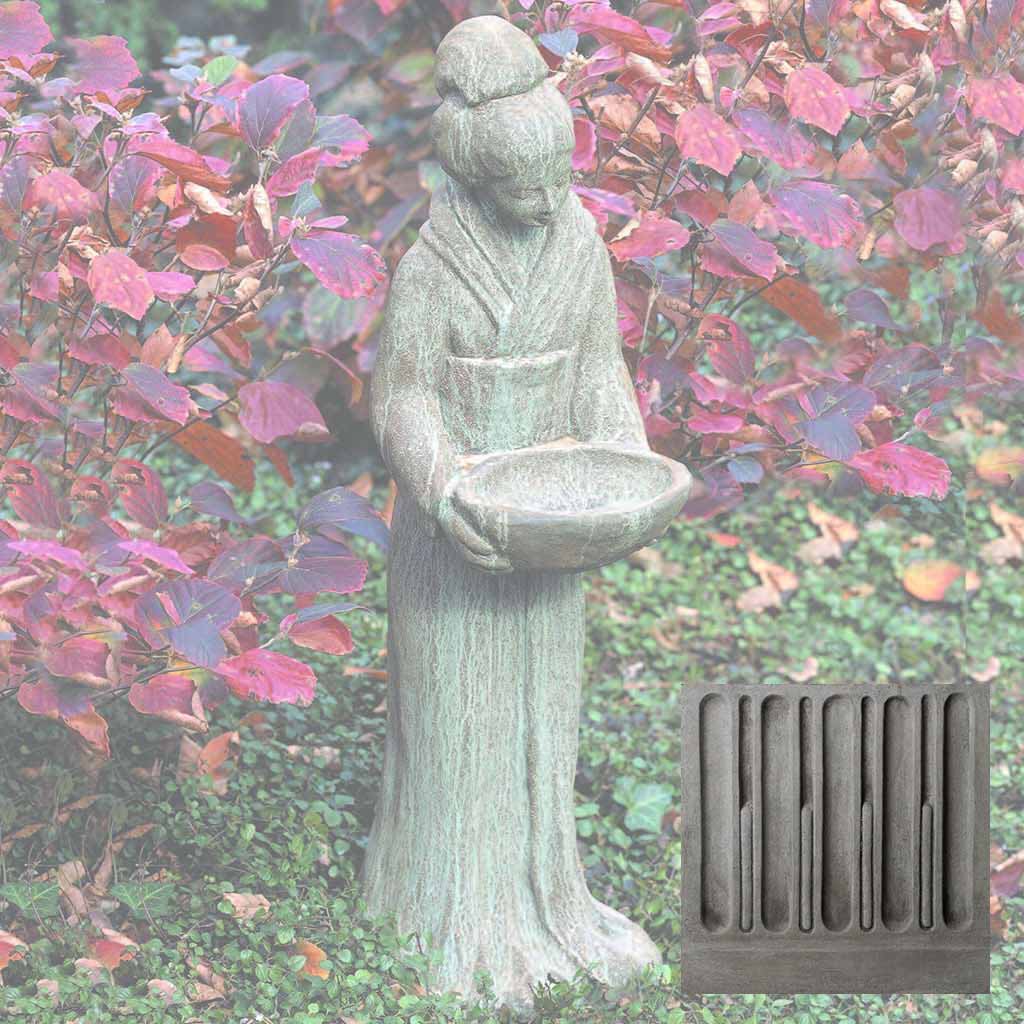 Oriental Maiden w/Bowl
