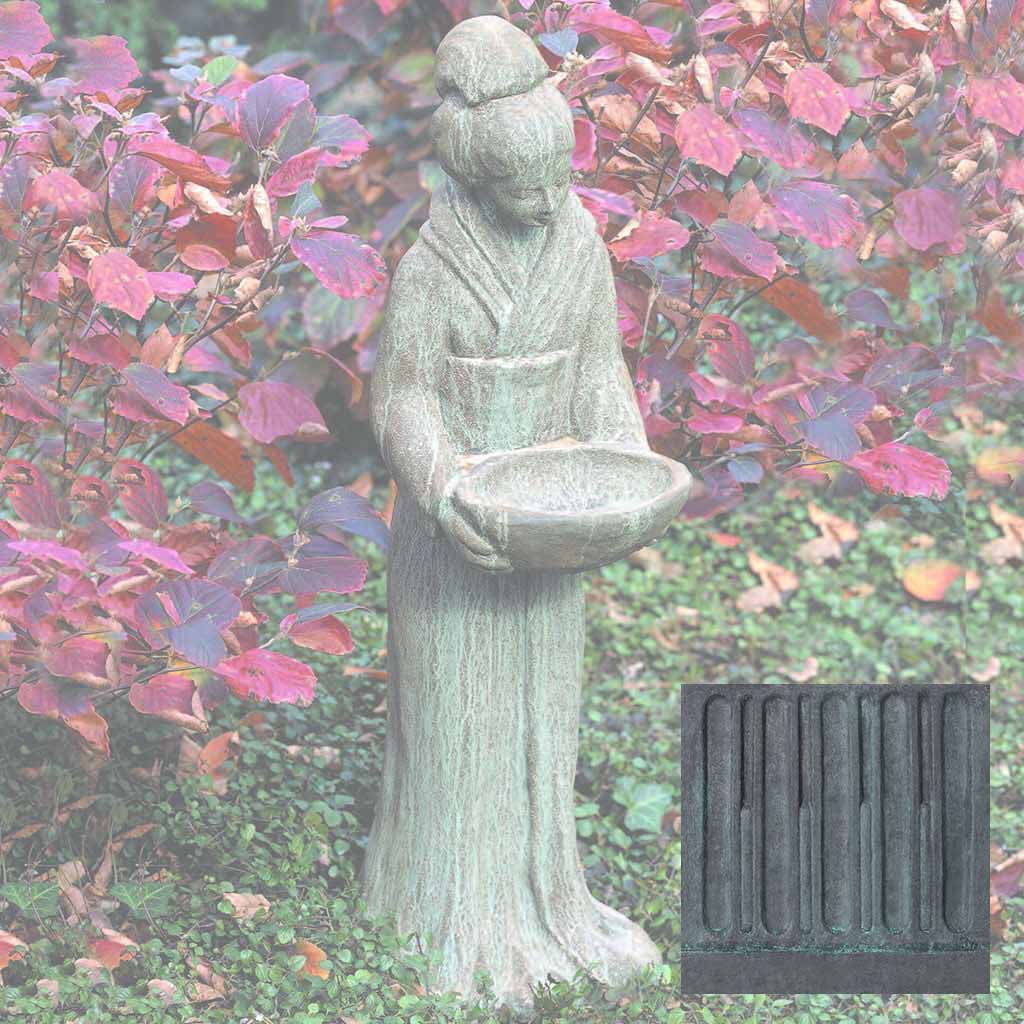 Oriental Maiden w/Bowl