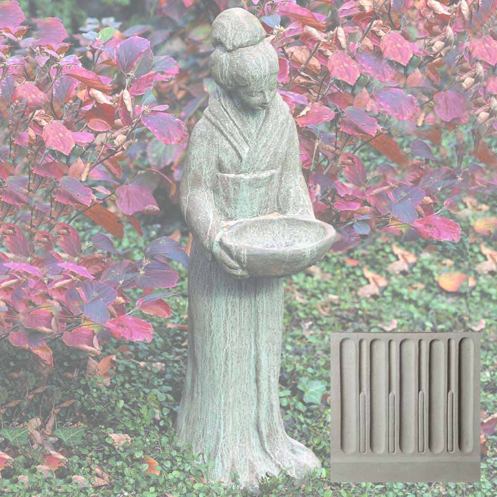 Oriental Maiden w/Bowl