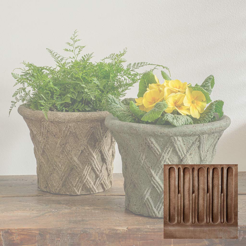 Antique Lattice Planter