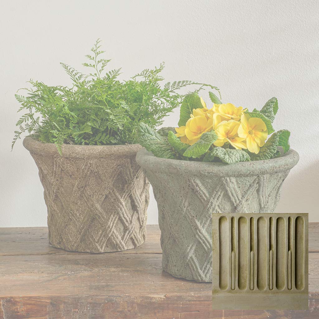 Antique Lattice Planter