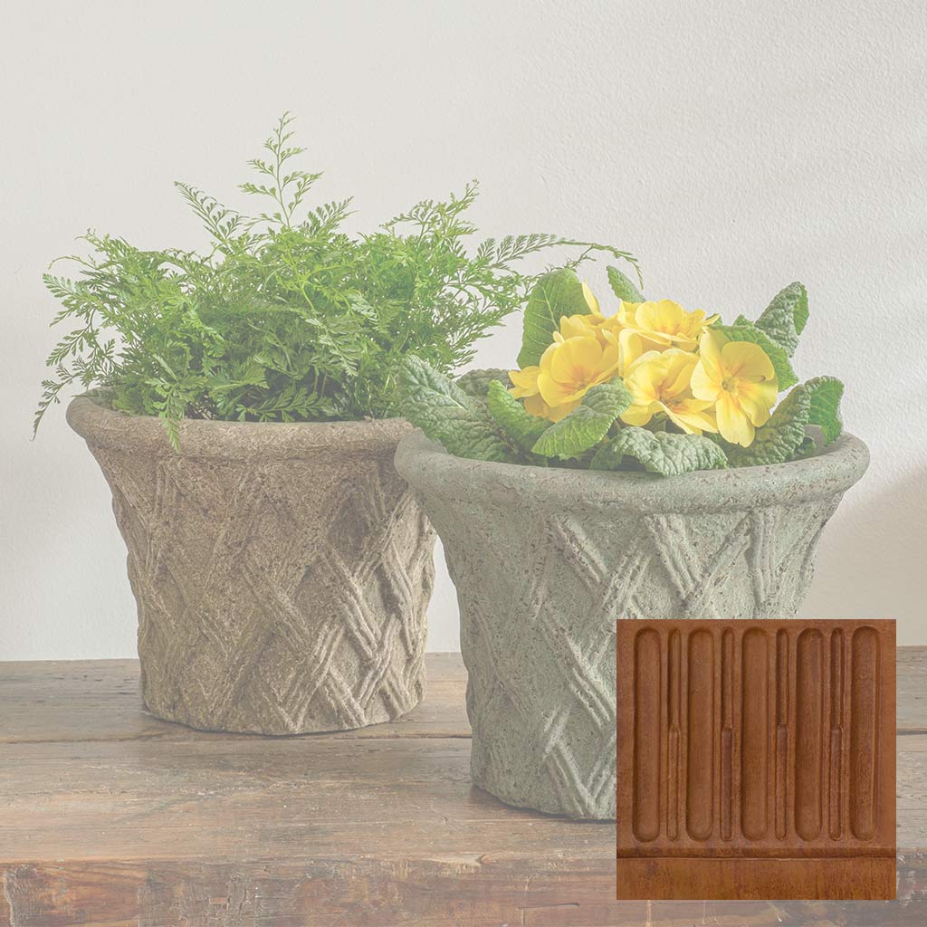 Antique Lattice Planter