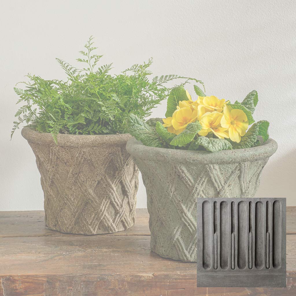 Antique Lattice Planter