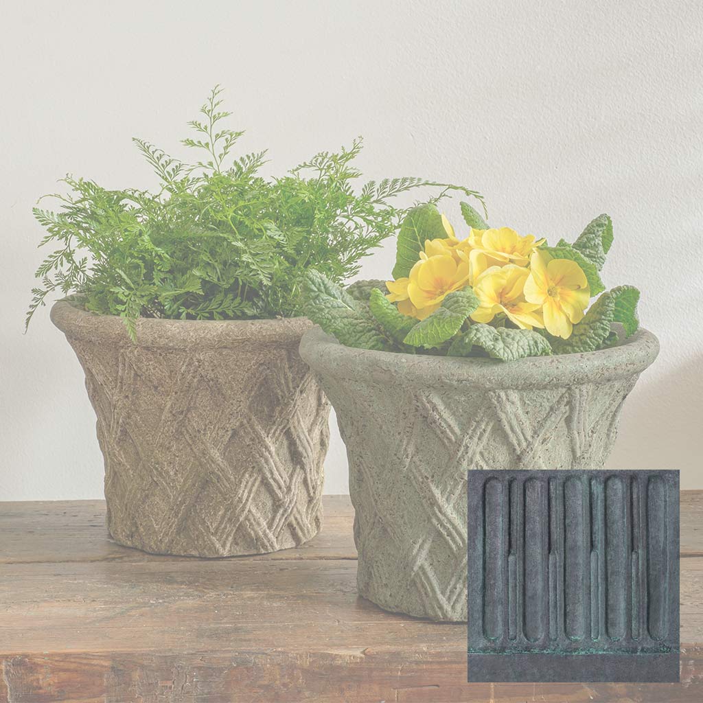 Antique Lattice Planter