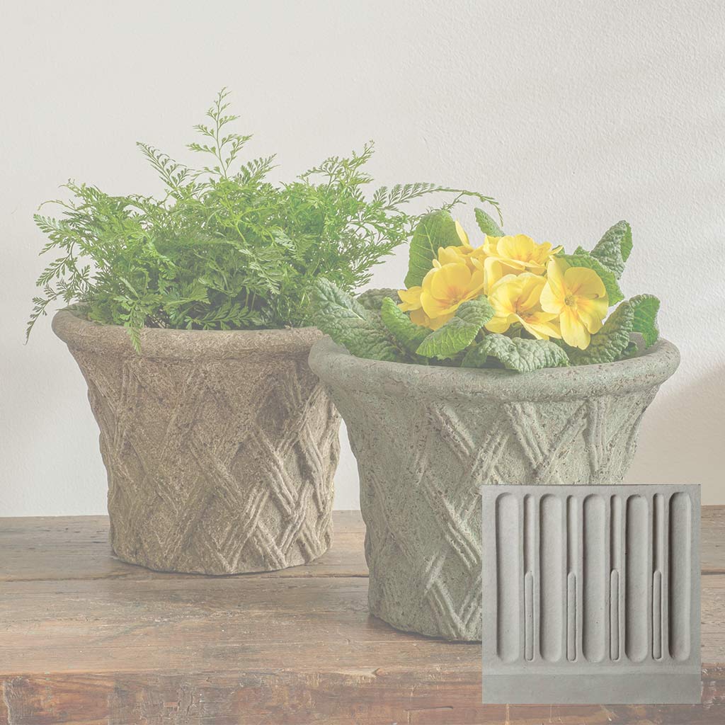 Antique Lattice Planter