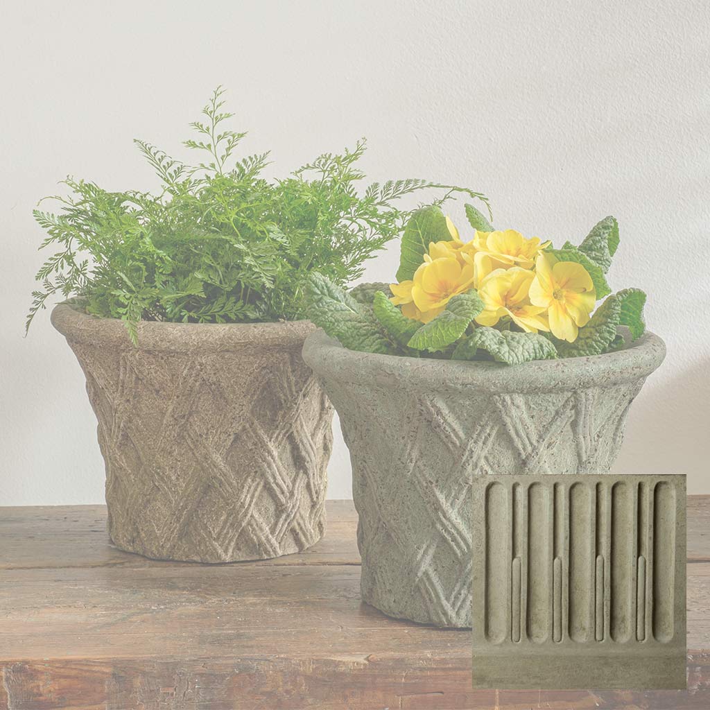 Antique Lattice Planter